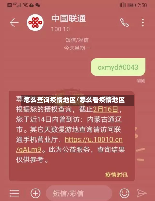 怎么查询疫情地区/怎么看疫情地区-第2张图片