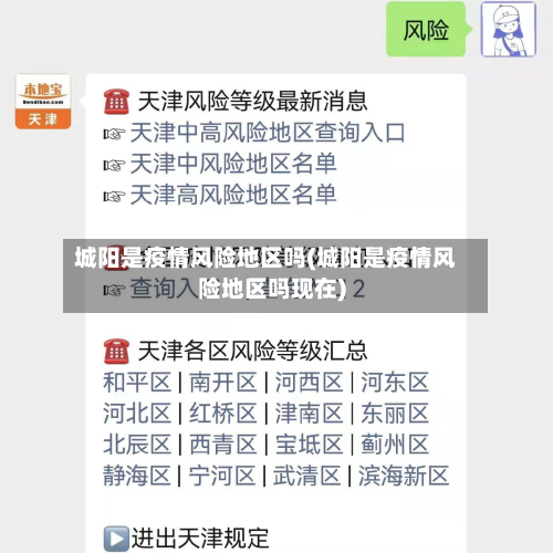 城阳是疫情风险地区吗(城阳是疫情风险地区吗现在)