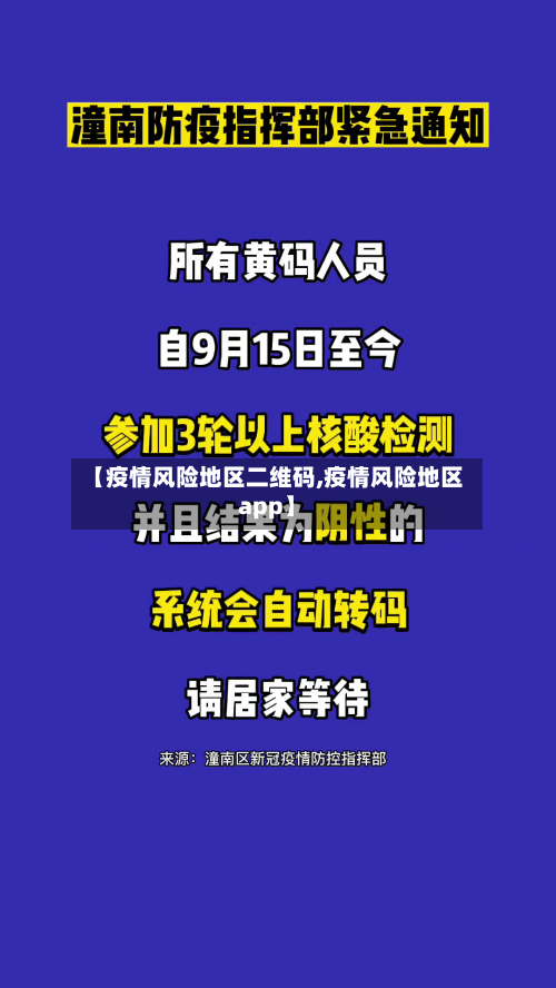 【疫情风险地区二维码,疫情风险地区app】