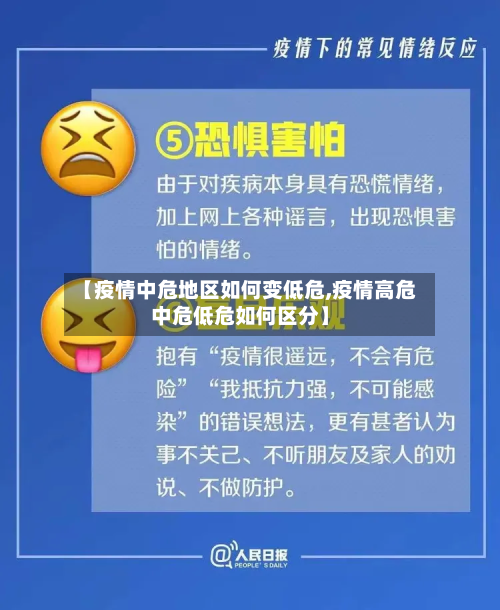 【疫情中危地区如何变低危,疫情高危中危低危如何区分】