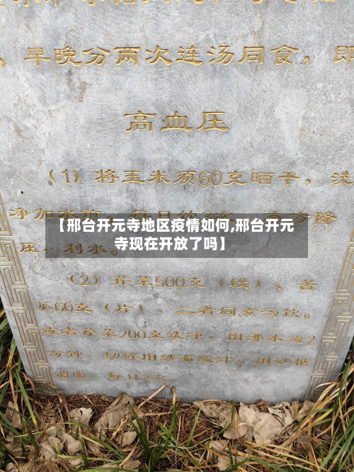 【邢台开元寺地区疫情如何,邢台开元寺现在开放了吗】-第3张图片